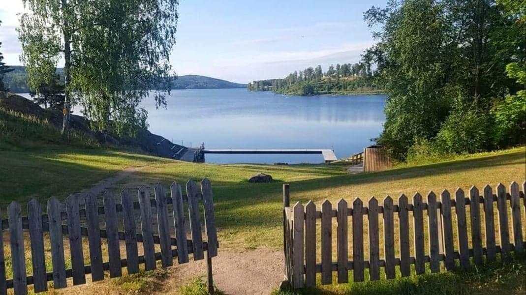 Mysig Timmerstuga Med Braskamin Naera Hovfjaellet ทอร์สบี ภายนอก รูปภาพ