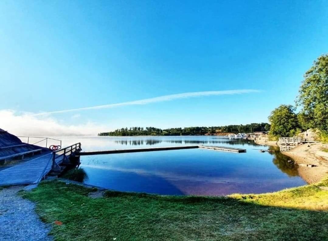Mysig Timmerstuga Med Braskamin Naera Hovfjaellet ทอร์สบี ภายนอก รูปภาพ